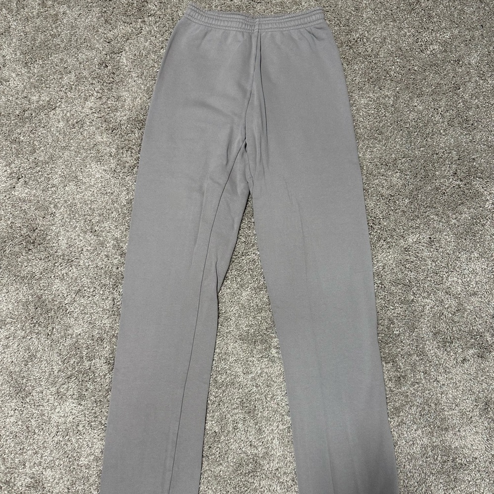 Skims Grey (Gray) Joggers Sweatpants With Adjustable Drawstrings Size XXS